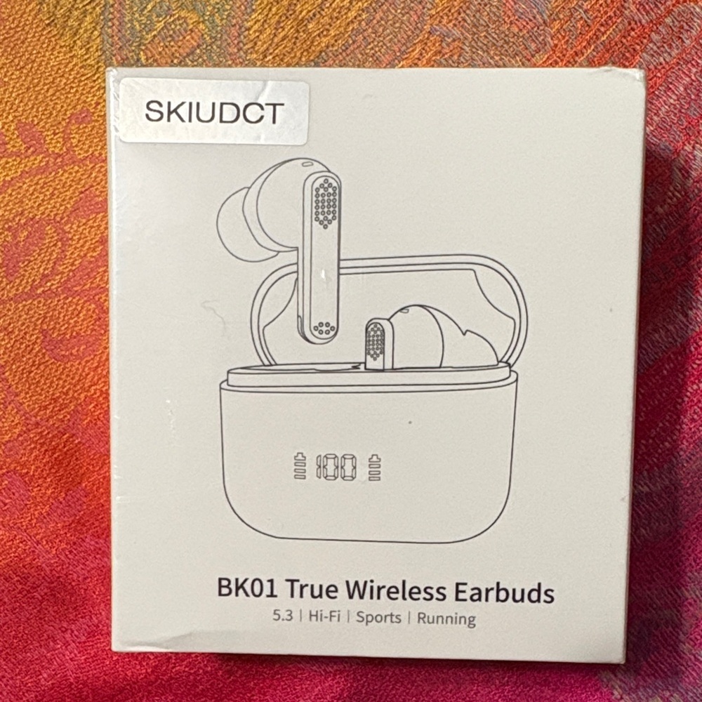 BK01 True Wireless Earbuds - White